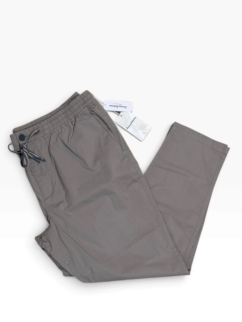 Tommy Bahama Oceanside Poplin Pull-on Khaki Pants - Men’s 2XL NWT
